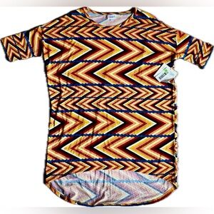 LuLaRoe Colorful Geometric Irma Shirt